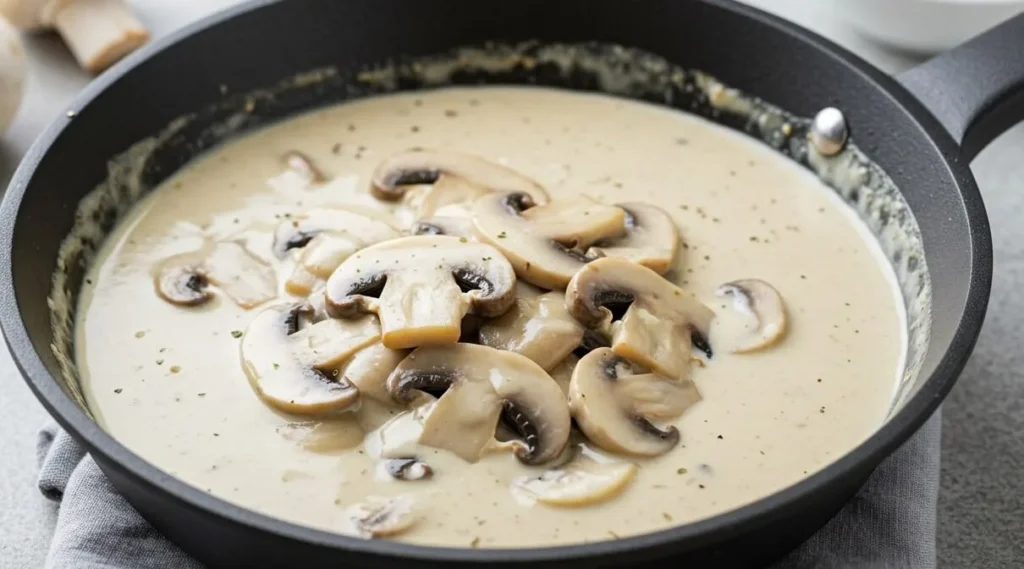 Cremige Pilzsoße – ein geniales Rezept in nur 10 Minuten