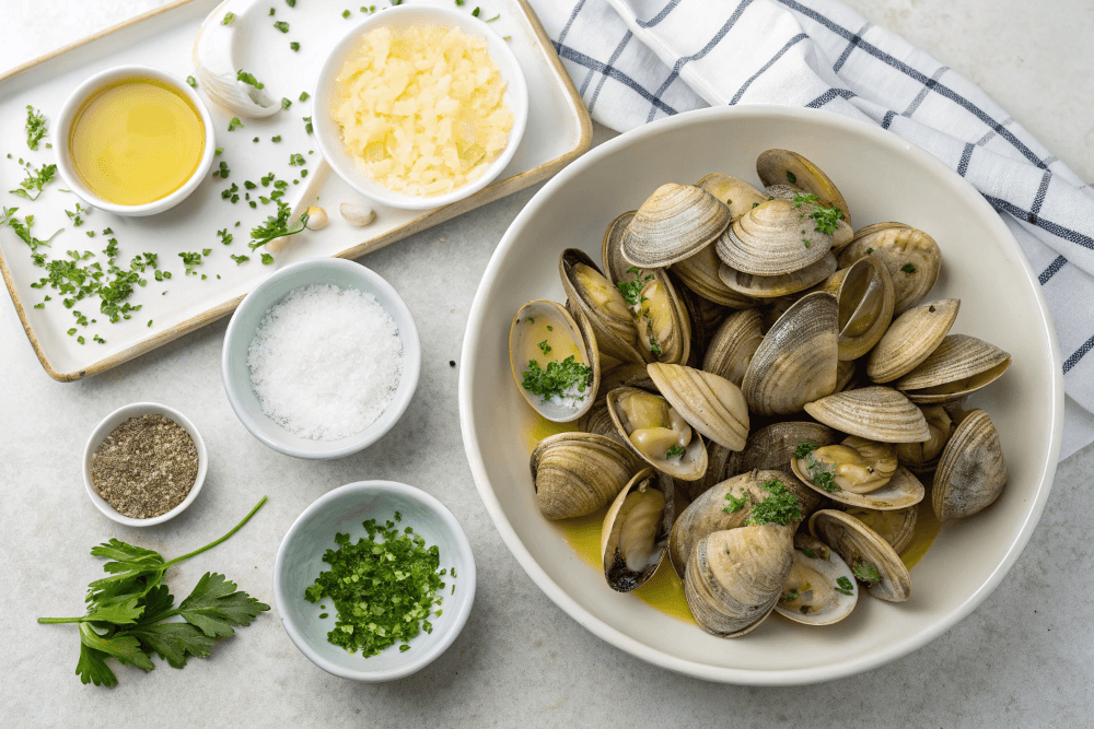 Knoblauch-Butter-Jakobsmuscheln